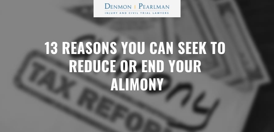Reduce Alimony