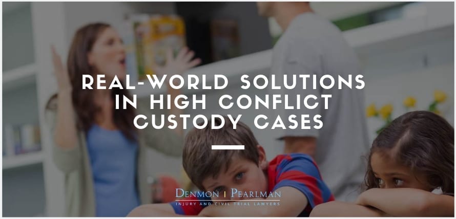 Solutions in High Conflict Custody Cases
